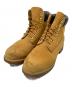Timberland（ティンバーランド）の古着「レースアップブーツ」｜ベージュ