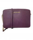 MICHAEL KORSマイケル・コース）の古着「JET SET ITEM EAST WEST CROSSBODY」｜パープル