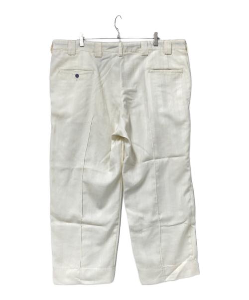 COTTON PAN（コットンパン）COTTON PAN (コットンパン) ストライプパンツ アイボリー サイズ:FREEの古着・服飾アイテム