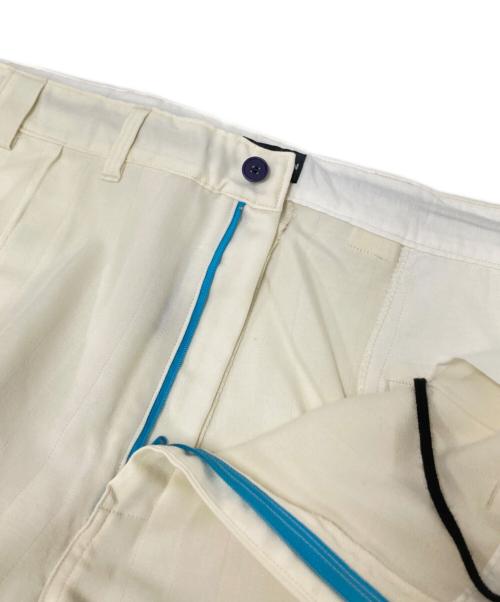 COTTON PAN（コットンパン）COTTON PAN (コットンパン) ストライプパンツ アイボリー サイズ:FREEの古着・服飾アイテム