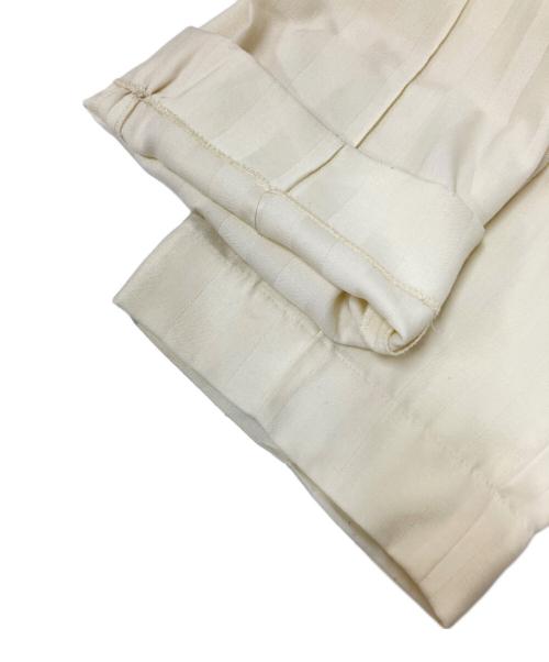 COTTON PAN（コットンパン）COTTON PAN (コットンパン) ストライプパンツ アイボリー サイズ:FREEの古着・服飾アイテム