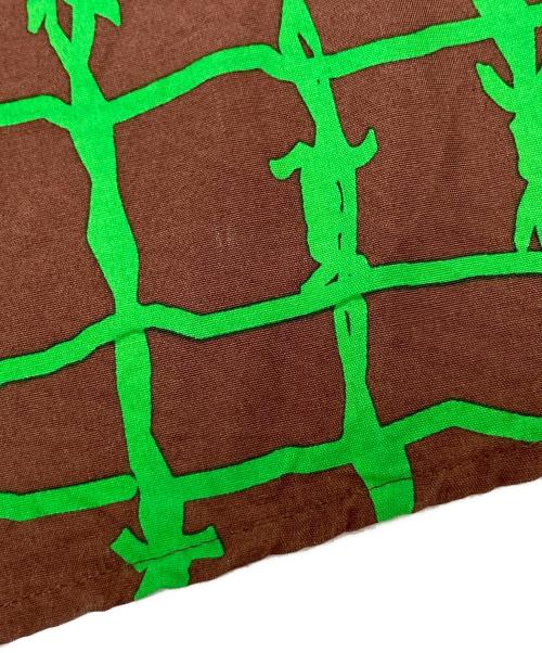 COTTON PAN（コットンパン）COTTON PAN (コットンパン) GOTHAM LS ブラウン×グリーン サイズ:4の古着・服飾アイテム