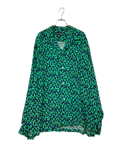 COTTOM PAN（コットンパン）COTTOM PAN (コットンパン) Shawn leopard グリーン×ブルー サイズ:3の古着・服飾アイテム