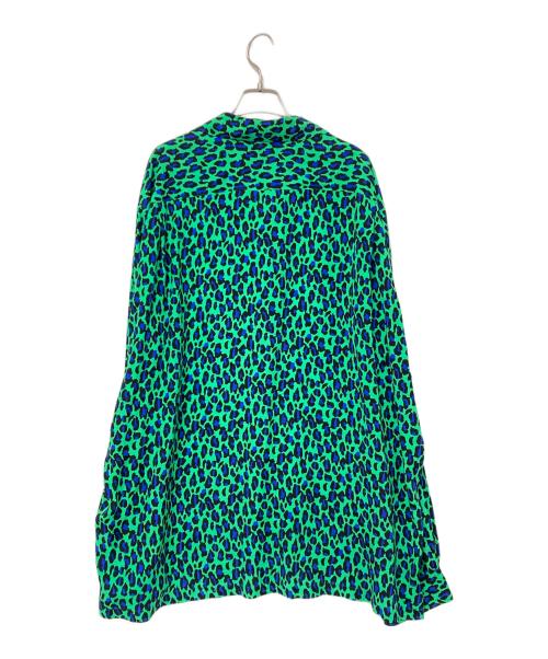 COTTOM PAN（コットンパン）COTTOM PAN (コットンパン) Shawn leopard グリーン×ブルー サイズ:3の古着・服飾アイテム