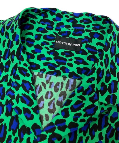 COTTOM PAN（コットンパン）COTTOM PAN (コットンパン) Shawn leopard グリーン×ブルー サイズ:3の古着・服飾アイテム