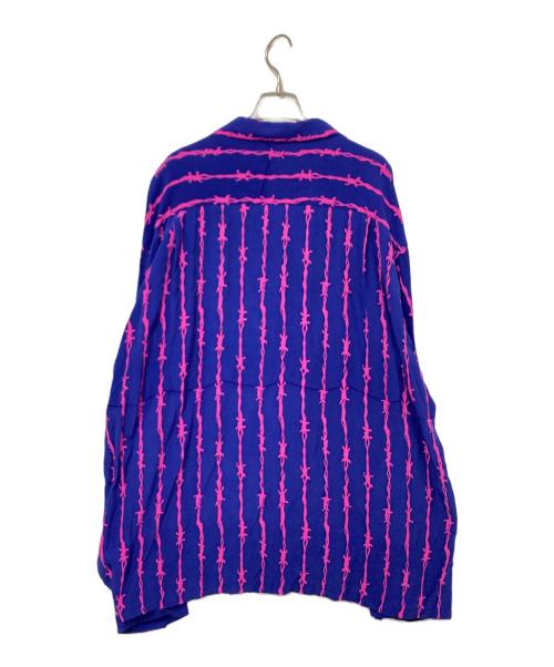 COTTON PAN（コットンパン）COTTON PAN (コットンパン) chank L/S Wired ネイビー×ピンク サイズ:4の古着・服飾アイテム