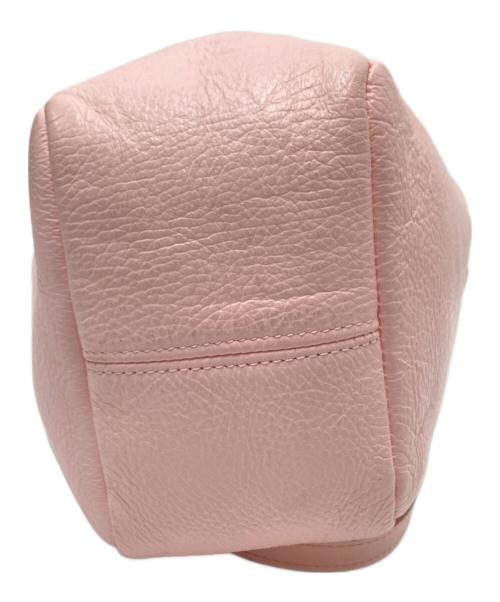 YOUNG & OLSEN The DRYGOODS STORE（ヤングアンドオルセン ザ ドライグッズストア）YOUNG & OLSEN The DRYGOODS STORE (ヤングアンドオルセン ザ ドライグッズストア) EMBOSSED LEATHER D TOTE S ピンク サイズ:下記参照の古着・服飾アイテム