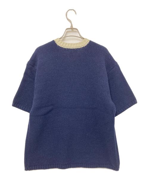 moussy（マウジー）moussy (マウジー) MLB KNIT Tシャツ ネイビー サイズ:free 未使用品の古着・服飾アイテム