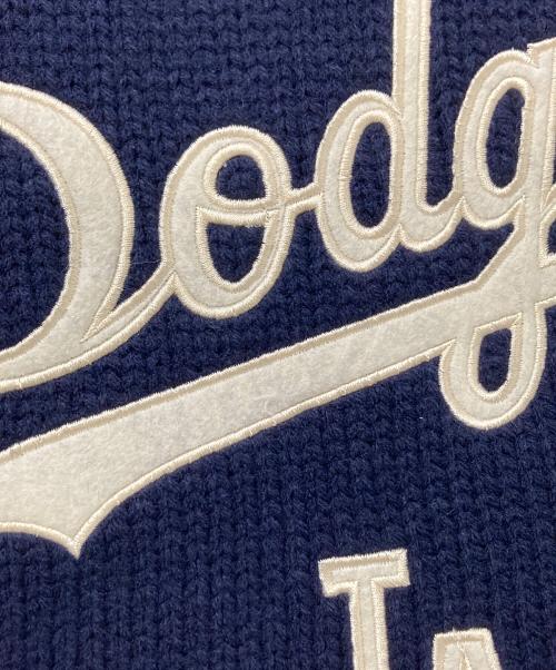 moussy（マウジー）moussy (マウジー) MLB KNIT Tシャツ ネイビー サイズ:free 未使用品の古着・服飾アイテム