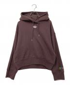 adidasアディダス）の古着「コラボパーカー」｜ブラウン