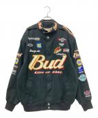 JEFF HAMILTONジェフハミルトン）の古着「レーシングジャケット」｜ブラック