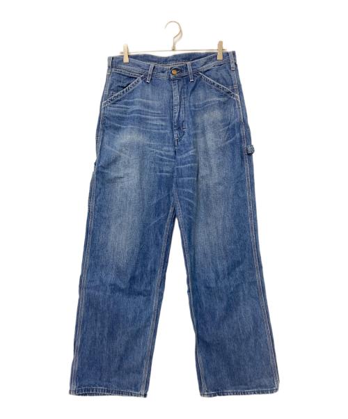 LEE（リー）LEE (リー) DUNGAREES ワイドペインターパンツ インディゴ サイズ:Lの古着・服飾アイテム