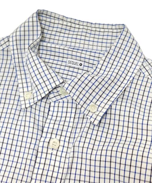 SEQUEL（シークエル）SEQUEL (シークエル) FLYFRONT SHIRT ホワイト サイズ:Mの古着・服飾アイテム