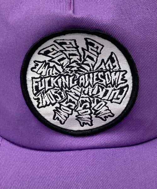 FUCKING AWESOME（ファッキンオーサム）FUCKING AWESOME (ファッキンオーサム) キャップ パープルの古着・服飾アイテム