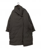 mizuiro-indミズイロインド）の古着「ドレープダウンコート」｜ブラウン