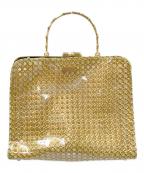 Kate Spadeケイトスペード）の古着「バンブークリアハンドバッグ」｜ベージュ