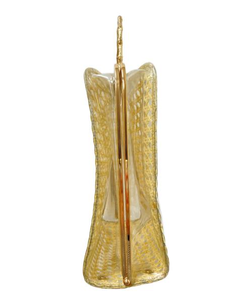 Kate Spade（ケイトスペード）Kate Spade (ケイトスペード) バンブークリアハンドバッグ ベージュ サイズ:下記参照の古着・服飾アイテム