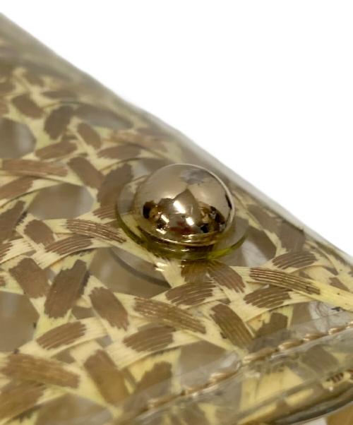 Kate Spade（ケイトスペード）Kate Spade (ケイトスペード) バンブークリアハンドバッグ ベージュ サイズ:下記参照の古着・服飾アイテム