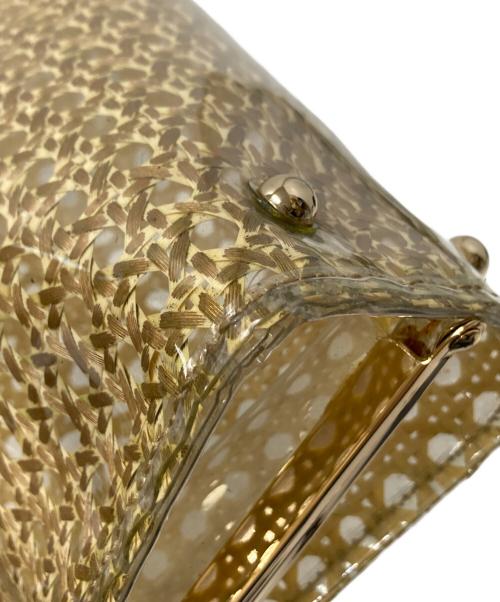 Kate Spade（ケイトスペード）Kate Spade (ケイトスペード) バンブークリアハンドバッグ ベージュ サイズ:下記参照の古着・服飾アイテム