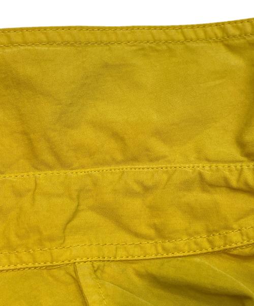 STONE ISLAND（ストーンアイランド）STONE ISLAND (ストーンアイランド) Cotton Zipped Overshirt イエロー サイズ:Lの古着・服飾アイテム