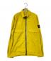 STONE ISLAND（ストーンアイランド）の古着「Cotton Zipped Overshirt」｜イエロー