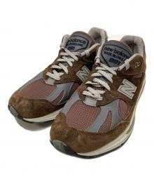 NEW BALANCE×BEAMS PLUS（ニューバランス×ビームスプラス）の古着「ローカットスニーカー」｜ブラウン×グレー