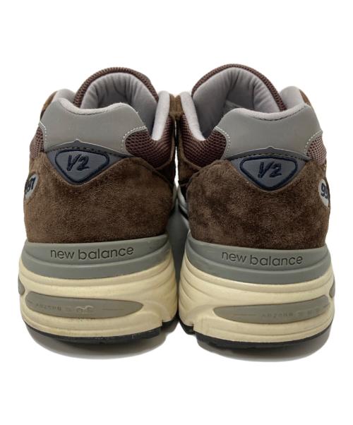 NEW BALANCE（ニューバランス）NEW BALANCE (ニューバランス) BEAMS PLUS (ビームスプラス) ローカットスニーカー ブラウン×グレー サイズ:US:11 Dの古着・服飾アイテム
