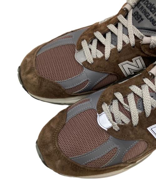 NEW BALANCE（ニューバランス）NEW BALANCE (ニューバランス) BEAMS PLUS (ビームスプラス) ローカットスニーカー ブラウン×グレー サイズ:US:11 Dの古着・服飾アイテム