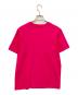 MSGM (エムエスジーエム) ロゴプリントTシャツ ピンク サイズ:M：4500円