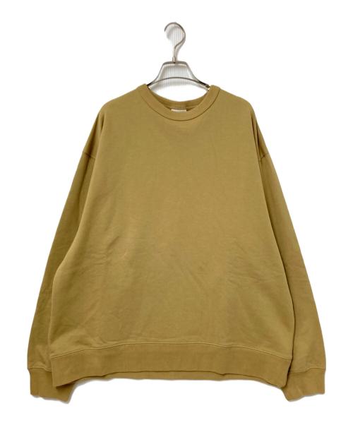 DRIES VAN NOTEN（ドリスヴァンノッテン）DRIES VAN NOTEN (ドリスヴァンノッテン) クルーネックスウェット ベージュ サイズ:Mの古着・服飾アイテム