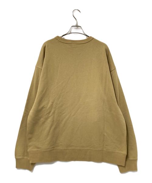 DRIES VAN NOTEN（ドリスヴァンノッテン）DRIES VAN NOTEN (ドリスヴァンノッテン) クルーネックスウェット ベージュ サイズ:Mの古着・服飾アイテム