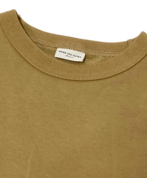 DRIES VAN NOTEN（ドリスヴァンノッテン）DRIES VAN NOTEN (ドリスヴァンノッテン) クルーネックスウェット ベージュ サイズ:Mの古着・服飾アイテム