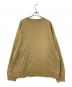 DRIES VAN NOTEN (ドリスヴァンノッテン) クルーネックスウェット ベージュ サイズ:M：14000円
