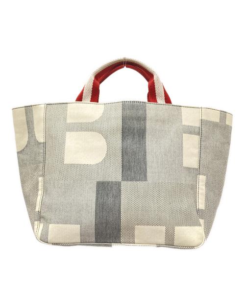 BALLY（バリー）BALLY (バリー) キャンバストートバッグ ベージュ×グレー サイズ:下記参照の古着・服飾アイテム