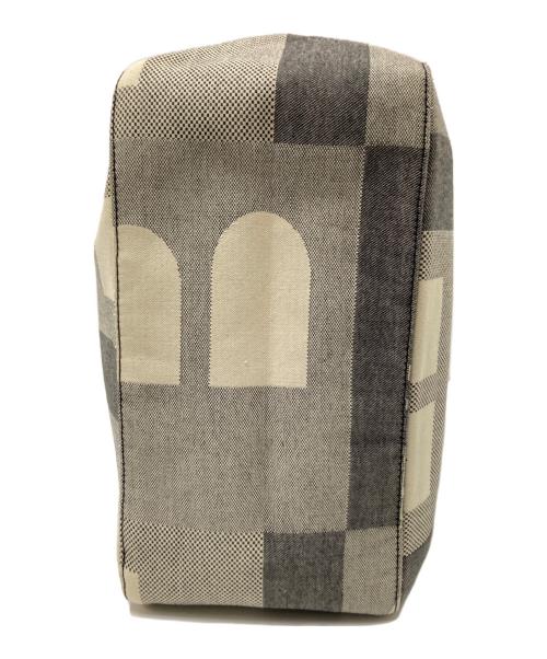 BALLY（バリー）BALLY (バリー) キャンバストートバッグ ベージュ×グレー サイズ:下記参照の古着・服飾アイテム