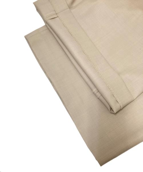 MAISON SPECIAL（メゾンスペシャル）MAISON SPECIAL (メゾンスペシャル) 4 Colors Chambray Washable Wool Baggy Wide Pants ベージュ 未使用品の古着・服飾アイテム