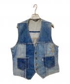 LEVI'Sリーバイス）の古着「70‘Sデニムベスト」｜インディゴ