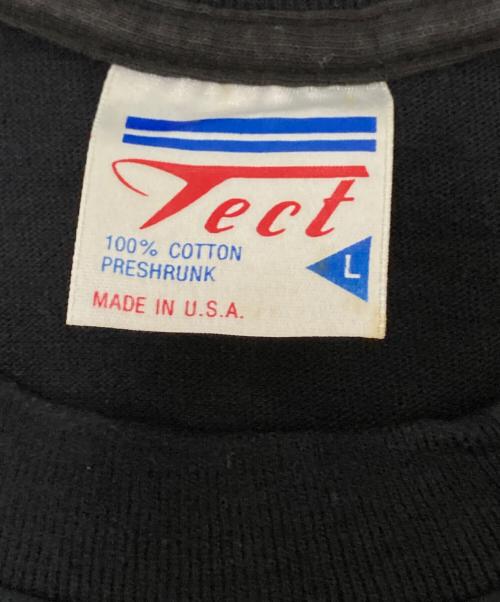 TECT（テクト）TECT (テクト) バンドTシャツ ブラック サイズ:Lの古着・服飾アイテム