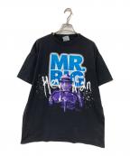 TULTEXタルテックス）の古着「90‘SプリントTシャツ」｜ブラック