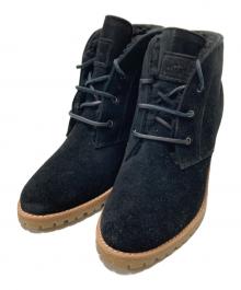 COACH（コーチ）の古着「ショートブーツ」｜ブラック