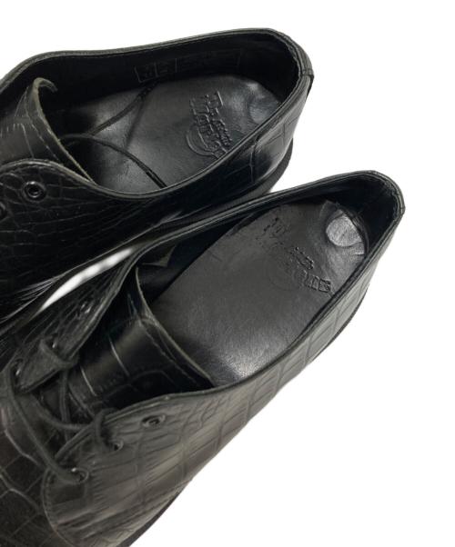 Dr.Martens（ドクターマーチン）Dr.Martens (ドクターマーチン) クロコ型3ホールシューズ ブラック サイズ:US:8M/9Lの古着・服飾アイテム