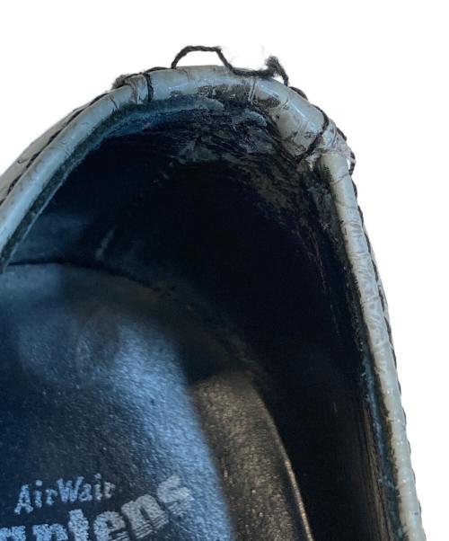 Dr.Martens（ドクターマーチン）Dr.Martens (ドクターマーチン) パイソン柄3ホールシューズ グレー サイズ:UK:6の古着・服飾アイテム