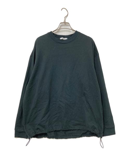 JOURNAL STANDARD（ジャーナルスタンダード）JOURNAL STANDARD (ジャーナルスタンダード) シャーリングロングスリーブTシャツ ブラック サイズ:Fの古着・服飾アイテム