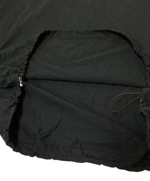 JOURNAL STANDARD（ジャーナルスタンダード）JOURNAL STANDARD (ジャーナルスタンダード) シャーリングロングスリーブTシャツ ブラック サイズ:Fの古着・服飾アイテム