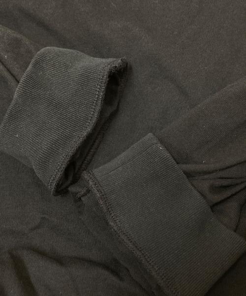 JOURNAL STANDARD（ジャーナルスタンダード）JOURNAL STANDARD (ジャーナルスタンダード) シャーリングロングスリーブTシャツ ブラック サイズ:Fの古着・服飾アイテム