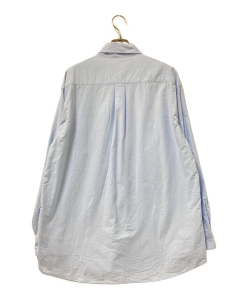 SEQUEL（シークエル）SEQUEL (シークエル) OXFORD FLYFRONT SHIRT ブルー サイズ:Mの古着・服飾アイテム