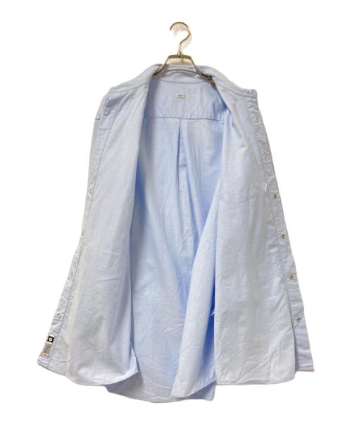 SEQUEL（シークエル）SEQUEL (シークエル) OXFORD FLYFRONT SHIRT ブルー サイズ:Mの古着・服飾アイテム
