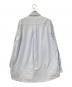 SEQUEL (シークエル) OXFORD FLYFRONT SHIRT ブルー サイズ:M：8000円