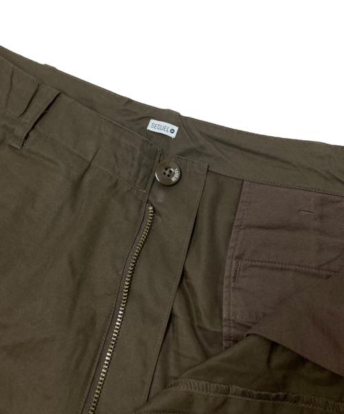 SEQUEL（シークエル）SEQUEL (シークエル) TYPE-S チノハーフパンツ ブラウン サイズ:XLの古着・服飾アイテム