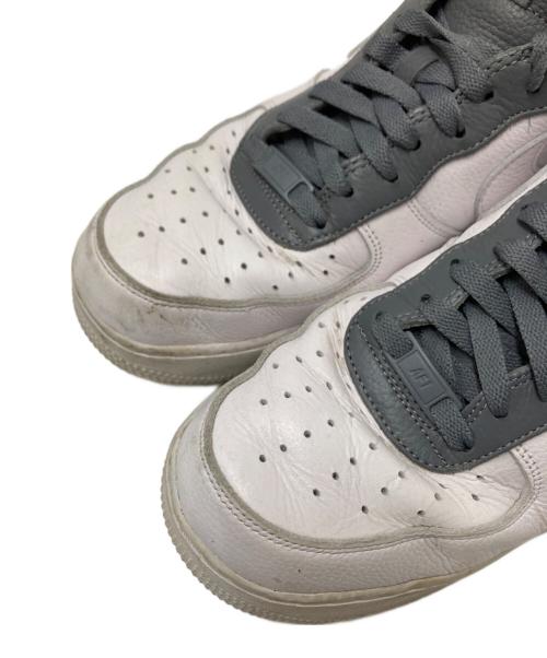NIKE（ナイキ）NIKE (ナイキ) AIR FORCE 1 LOW BY YOU ホワイト×グレー サイズ:28.0cmの古着・服飾アイテム